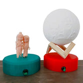 MITRAYAA Designer Rotating Stand | 360° Rotating Display Stand for Collectibles, Jewelry  & Decor | Premium finishing with Smooth Rotation | Handcrafted Showcase Stand for Home,  Office & Living Room l Pack 1